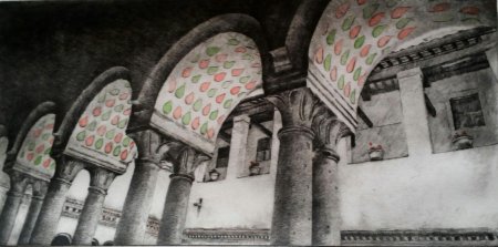 chiostro di ss. quattro coronati 2019 puntasecca